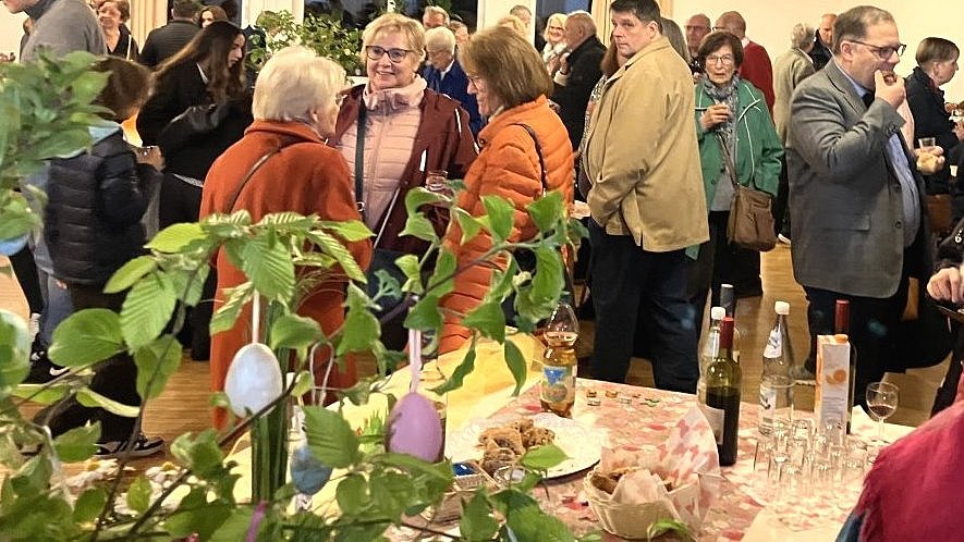 Agapefeier im Gemeindehaus