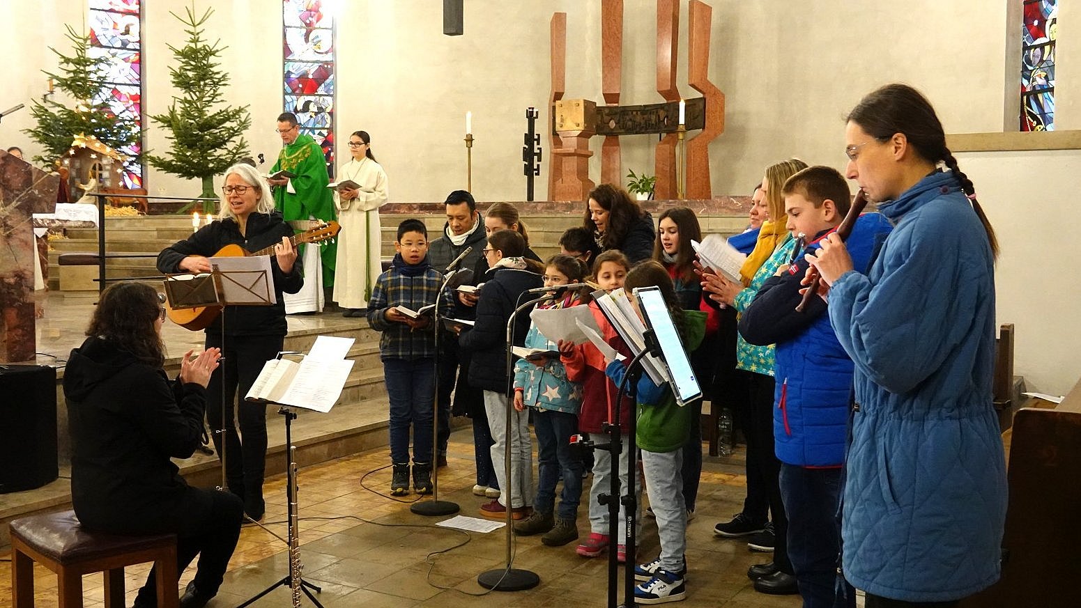 Ein Blick auf die Musikgruppe