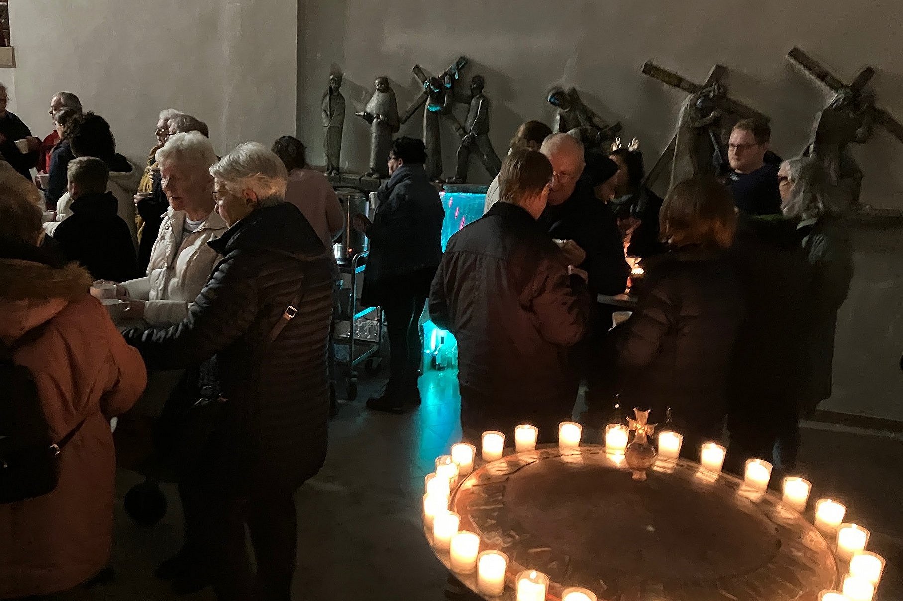 Weihnachtsimpuls: Blick in die Taufkapelle