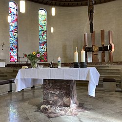 Chorraum der Bararakirche