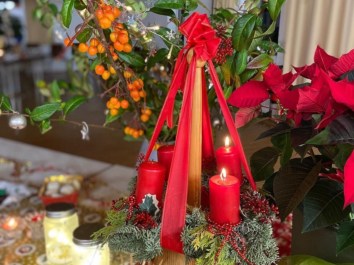 Tischschmuck zum Barbaratag