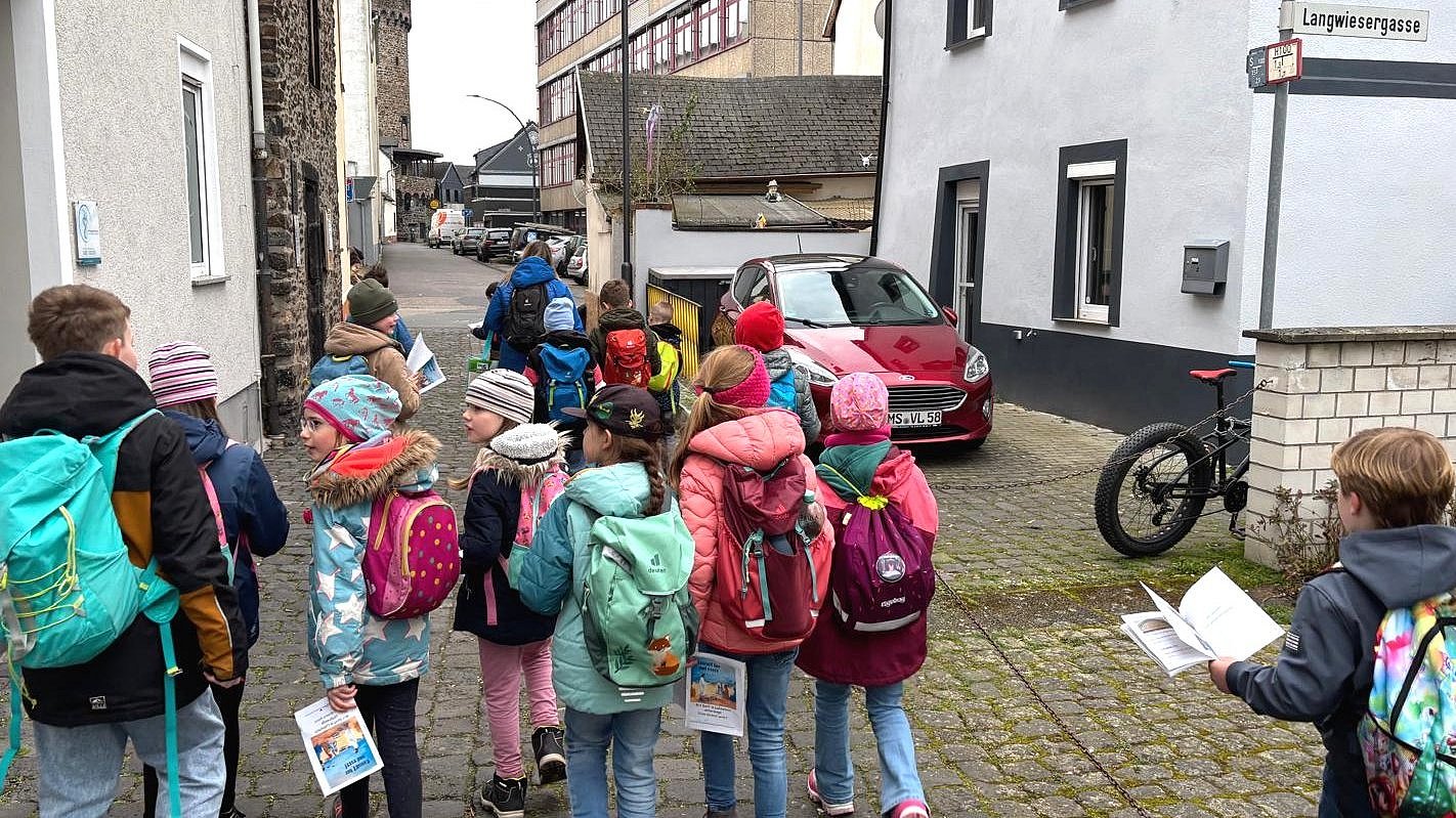 Mit Gott in Lahnstein unterwegs in der Hintermauergasse