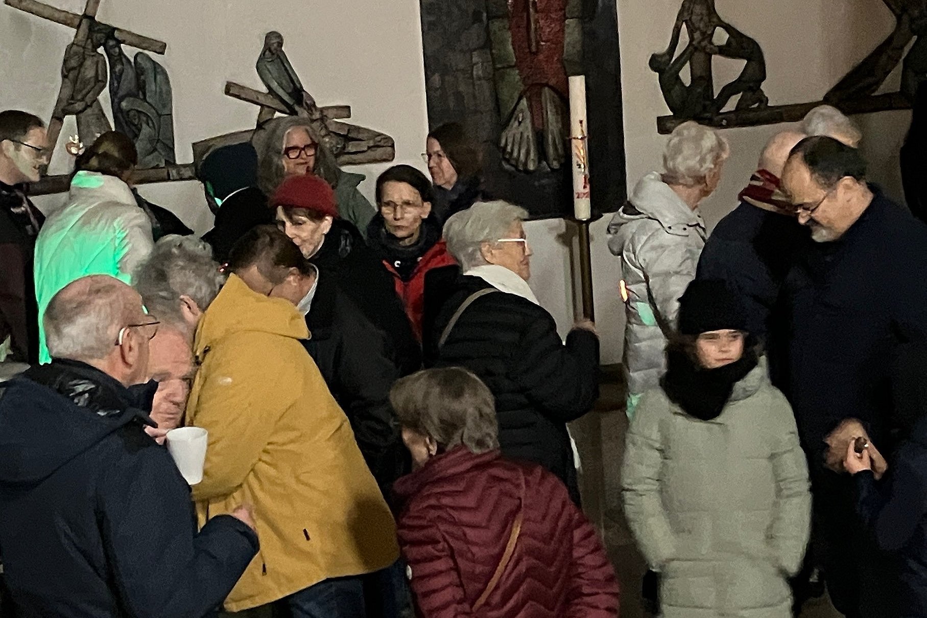 Weihnachtsimpuls: Punsch und Glühwein in der Taufkapelle